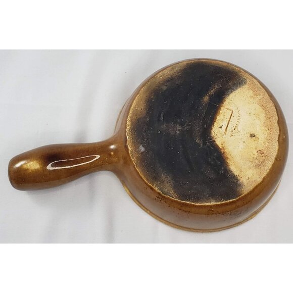 La Bourguignonne France Vintage Stoneware Fondue Pot Pan...